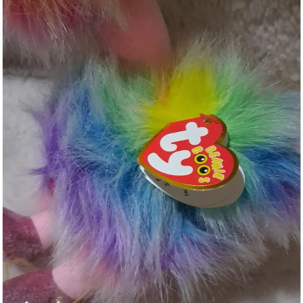 Ty Beanie Boos Rainbow Bird Plush Toy Asha